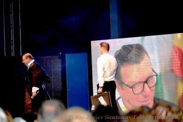 Éxito de Los Morancos en Telde con quejas del público por la desorganización (Foto Francisco Javier Santana)